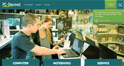 Desktop Screenshot of pc-discount.de
